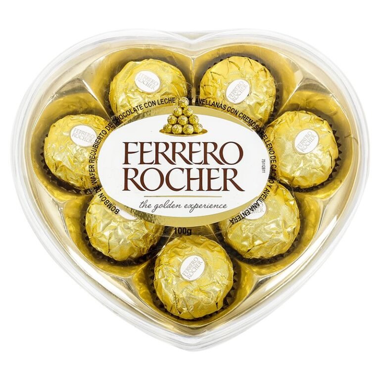Chocolates Ferrero Rocher Corazón Floristeria en Cali Clemda